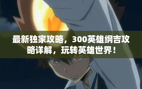 最新独家攻略,300英雄纲吉攻略详解,玩转英雄世界!