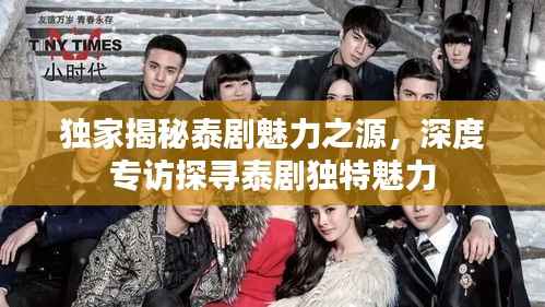 独家揭秘泰剧魅力之源，深度专访探寻泰剧独特魅力